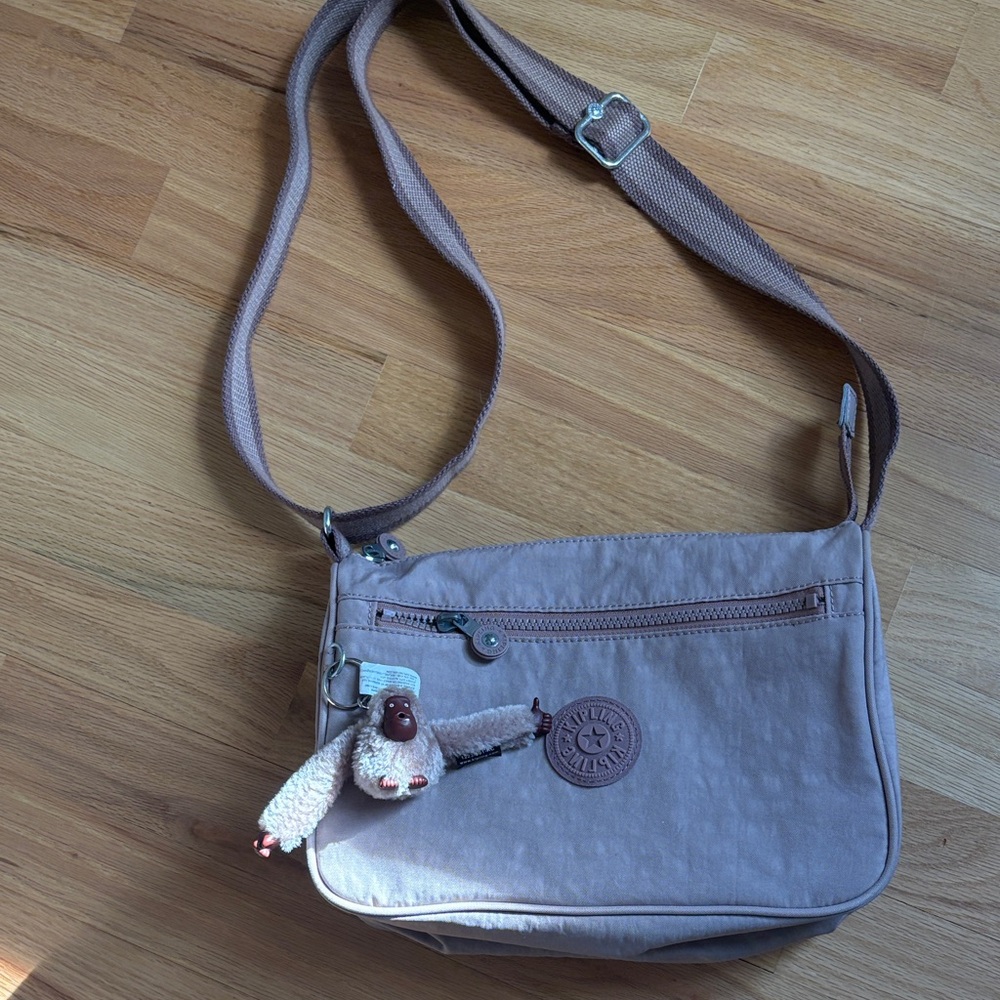 Kipling Crossbody Bag - Light Purple